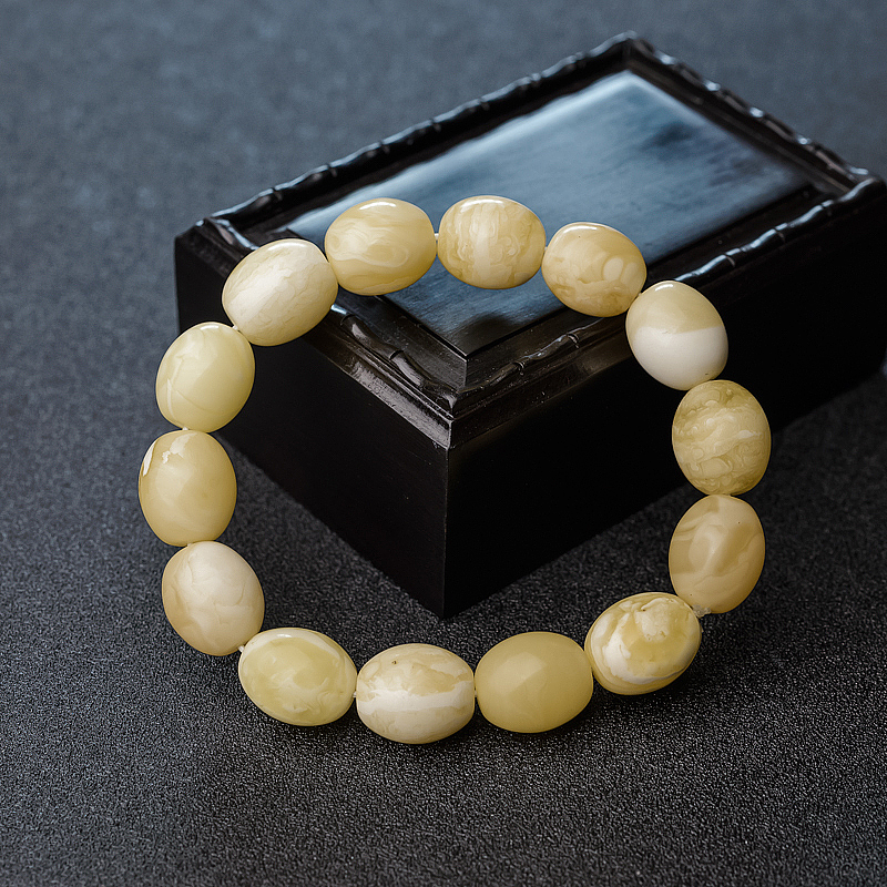 蜜蜡手串-红掌柜