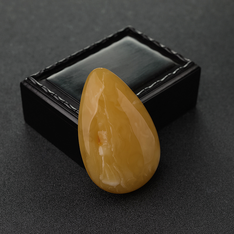 鸡油黄蜜蜡吊坠-红掌柜