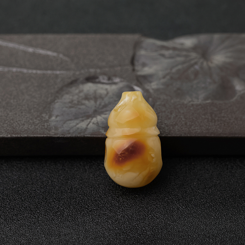 白花蜜蜡三通-红掌柜