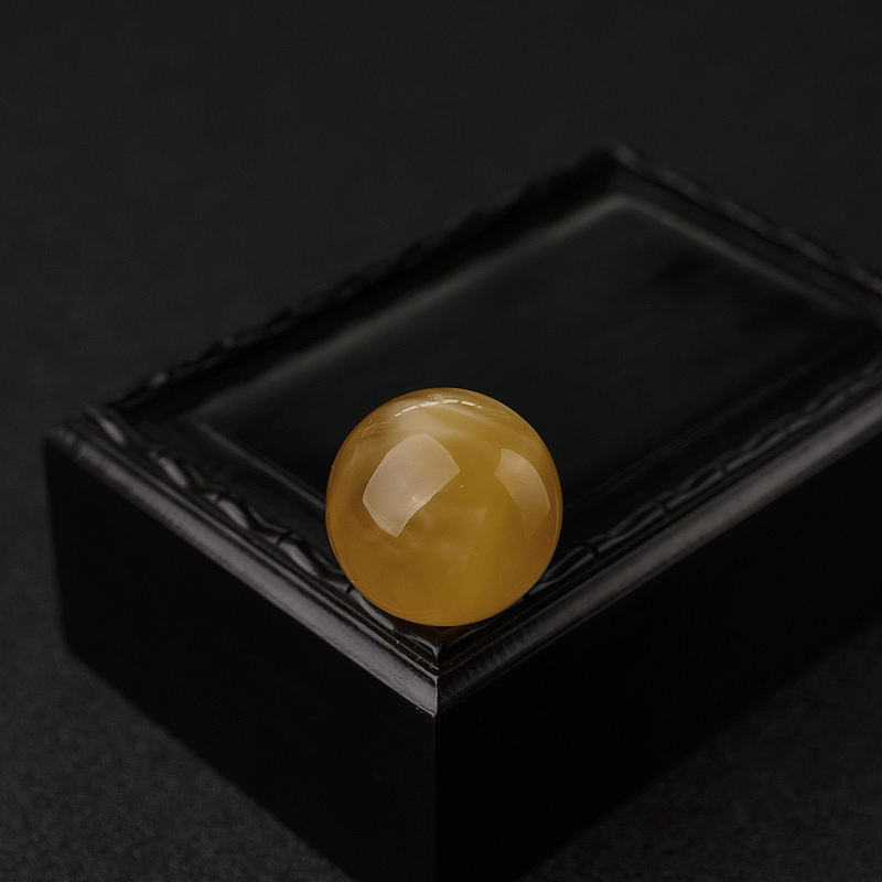 鸡油黄金绞蜜圆珠-红掌柜