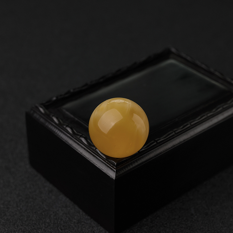 23mm白花蜜圆珠-红掌柜