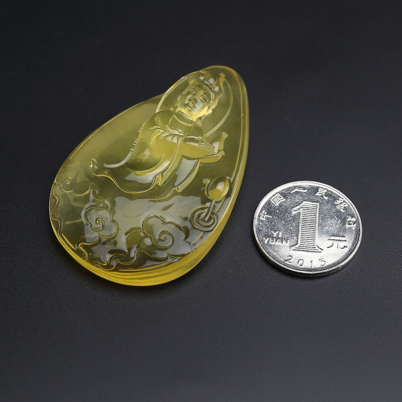 波罗的海金珀吊坠-红掌柜