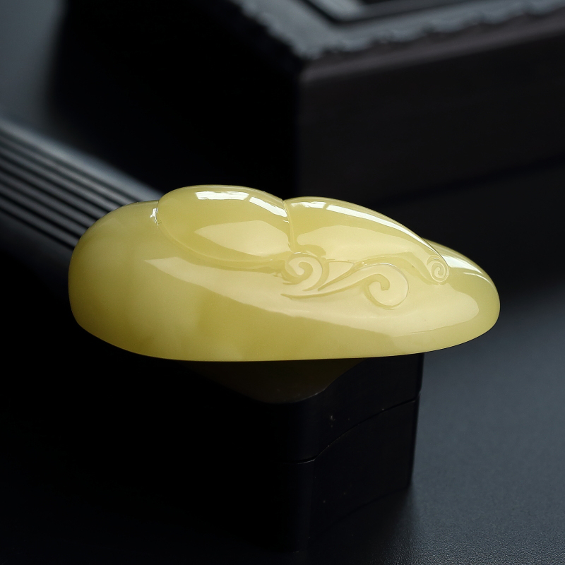 波罗的海天然满蜜蜜蜡葫芦吊坠-红掌柜