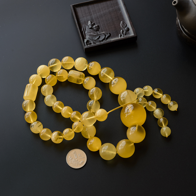 金包蜜鸡油黄塔链 - 红掌柜