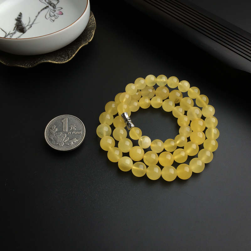 缅甸翡翠叶子吊坠-红掌柜