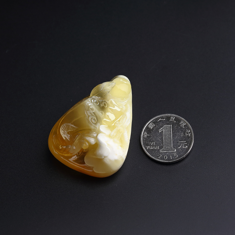 波罗的海金包蜜吊坠 - 红掌柜