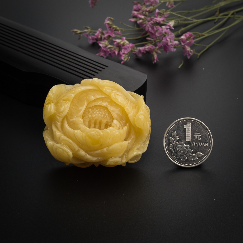 黄白蜜牡丹花-红掌柜