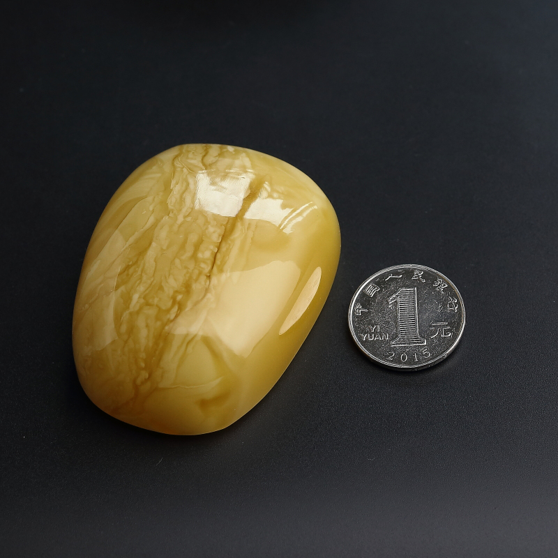 满蜜黄白蜜蜜蜡随形挂件-红掌柜