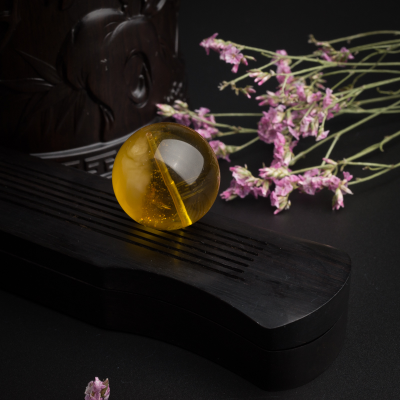 29.5mm金包蜜鸡油红蜜蜡-红掌柜