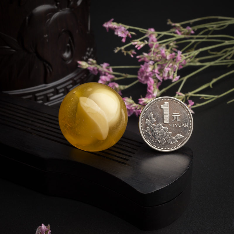 波罗的海金包蜜鸡油红蜜蜡-红掌柜