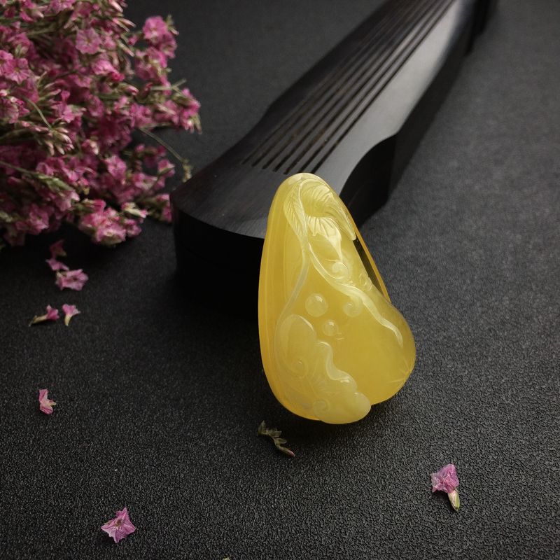 蜜蜡福瓜吊坠 - 红掌柜