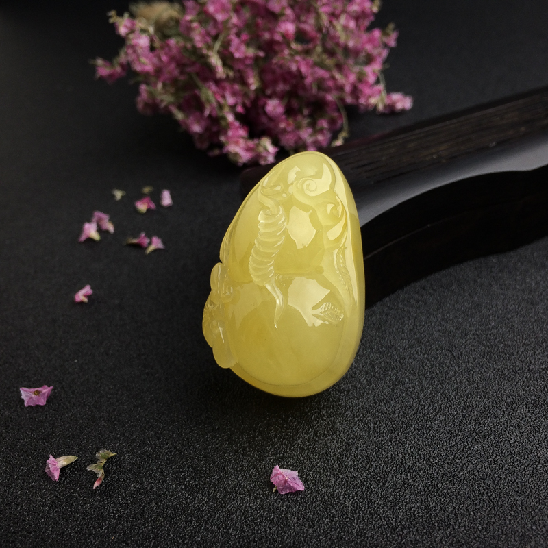 蜜蜡葫芦吊坠 - 红掌柜