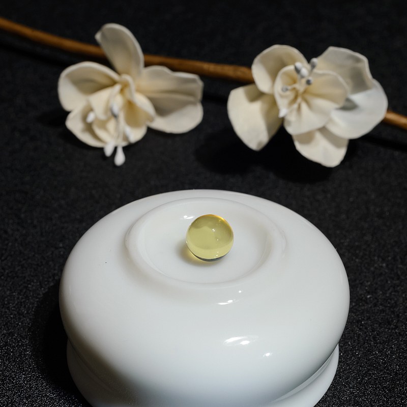 11mm天然蓝珀圆珠-红掌柜