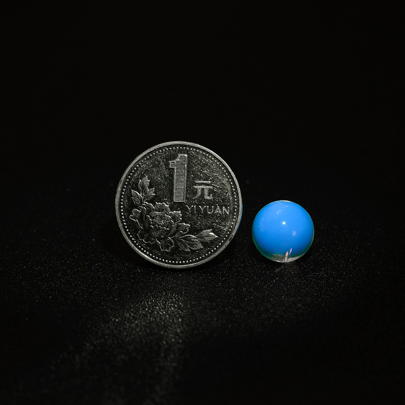 蓝珀圆珠-红掌柜