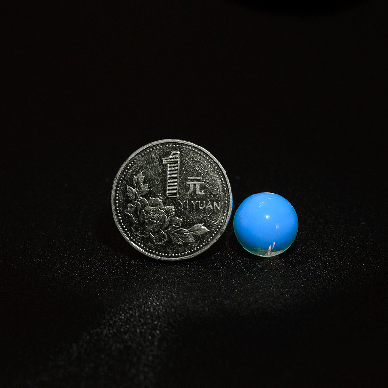 蓝珀圆珠-红掌柜