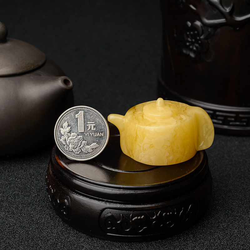 波罗的海天然黄白蜜蜜蜡 - 红掌柜