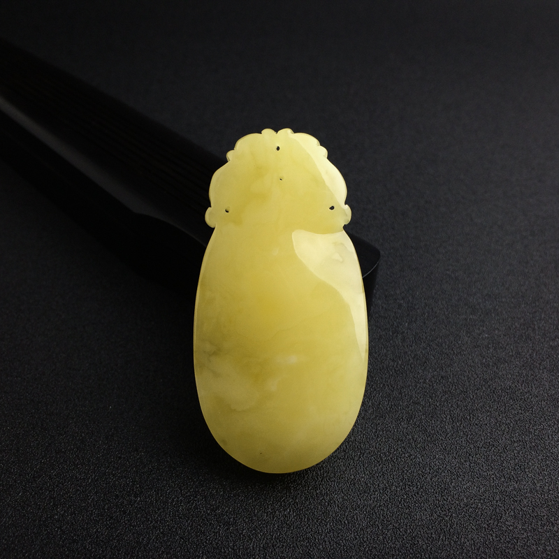 波罗的海天然满蜜蜜蜡吊坠 - 红掌柜