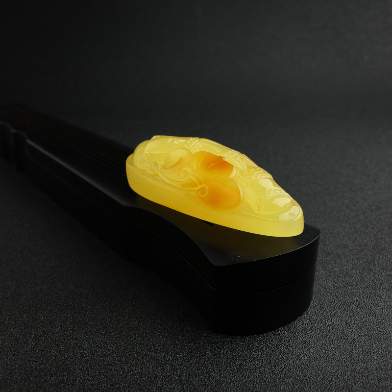 波罗的海鸡油黄蜜蜡竹节吊坠 - 红掌柜