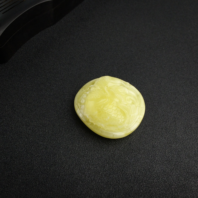 天然蜜蜡吊坠-红掌柜