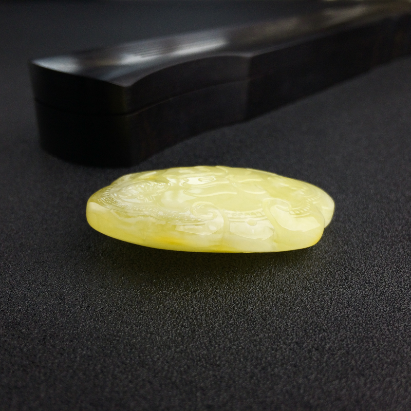 白花蜜如意平安锁-红掌柜