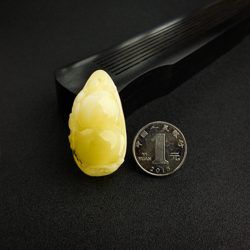 波罗的海蜜蜡葫芦吊坠-红掌柜