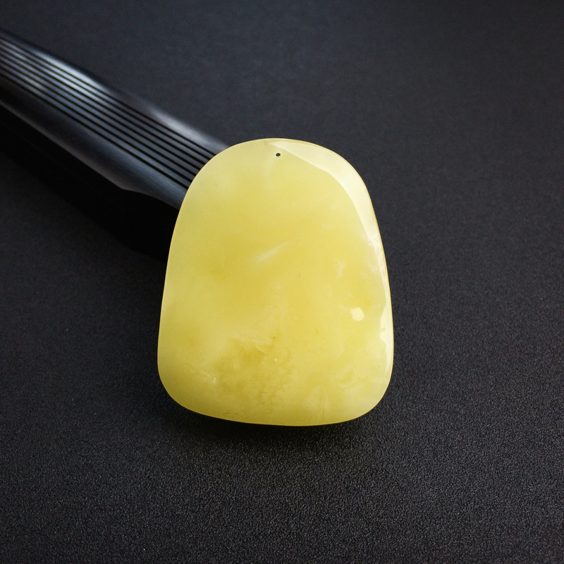 波罗的海鸡油黄蜜蜡葫芦吊坠-红掌柜