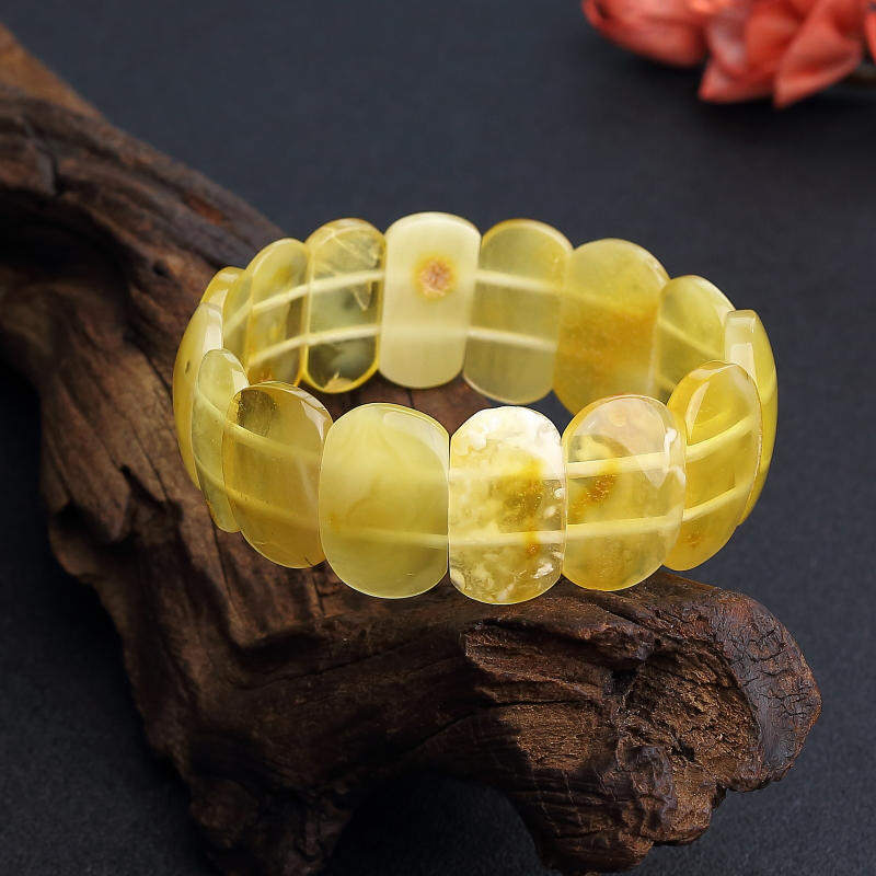 鸡油黄金绞蜜手串 - 红掌柜