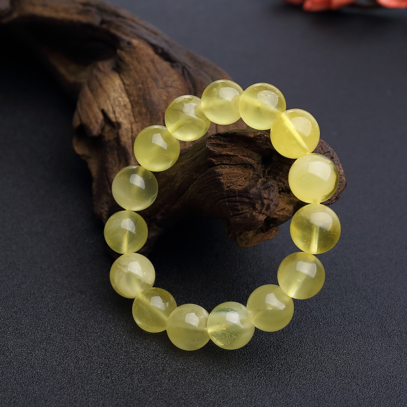 天然13mm柠檬黄金绞蜜手串 - 红掌柜