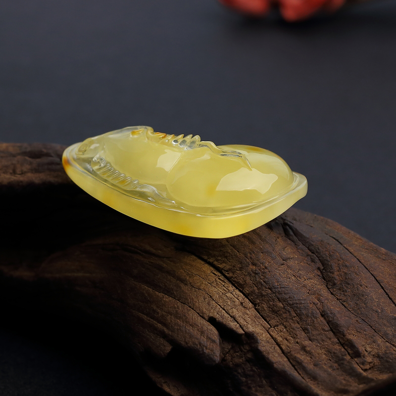 波罗的海柠檬黄蜜蜡葫芦挂件 - 红掌柜