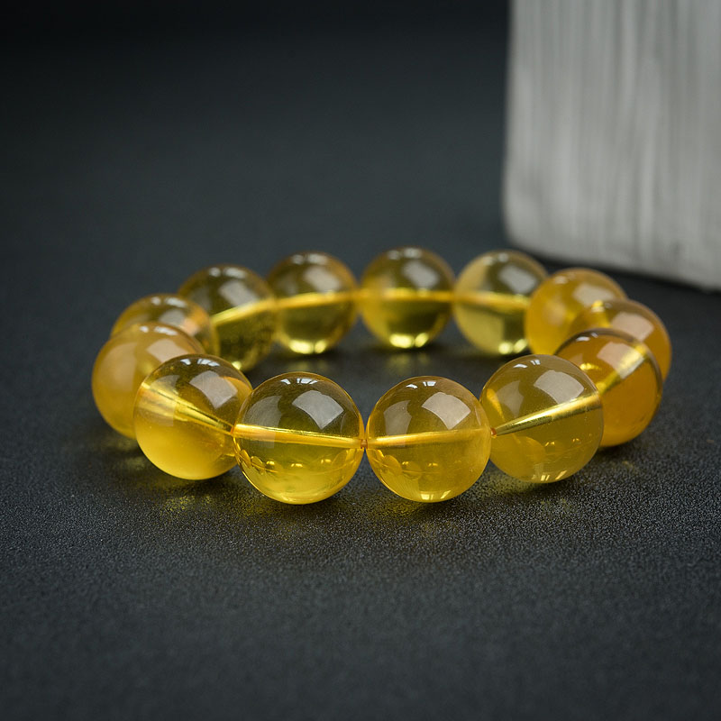 天然金绞蜜手串-红掌柜