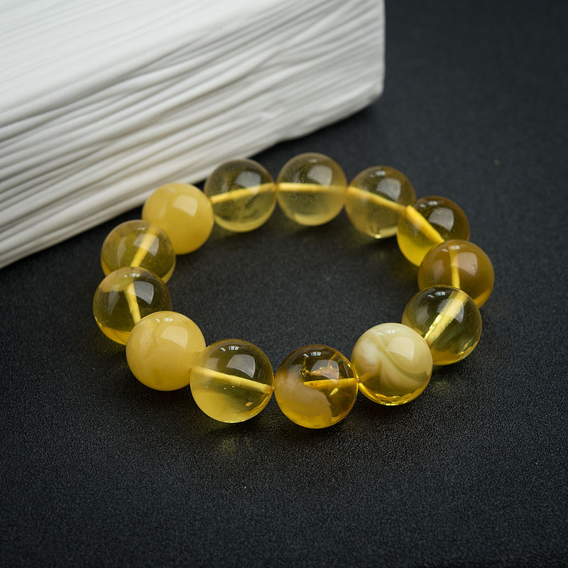 16mm金绞蜜手串-红掌柜