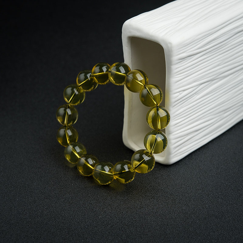 天然蓝珀手串-红掌柜