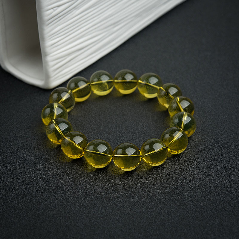 14mm天然蓝珀手串-红掌柜