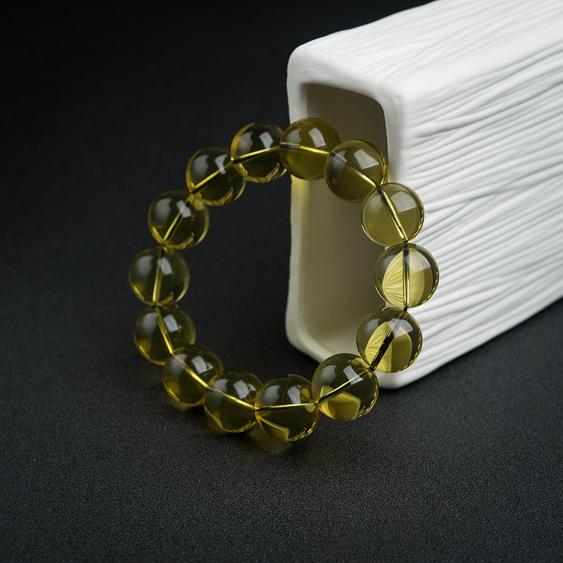 天然蓝珀手串-红掌柜