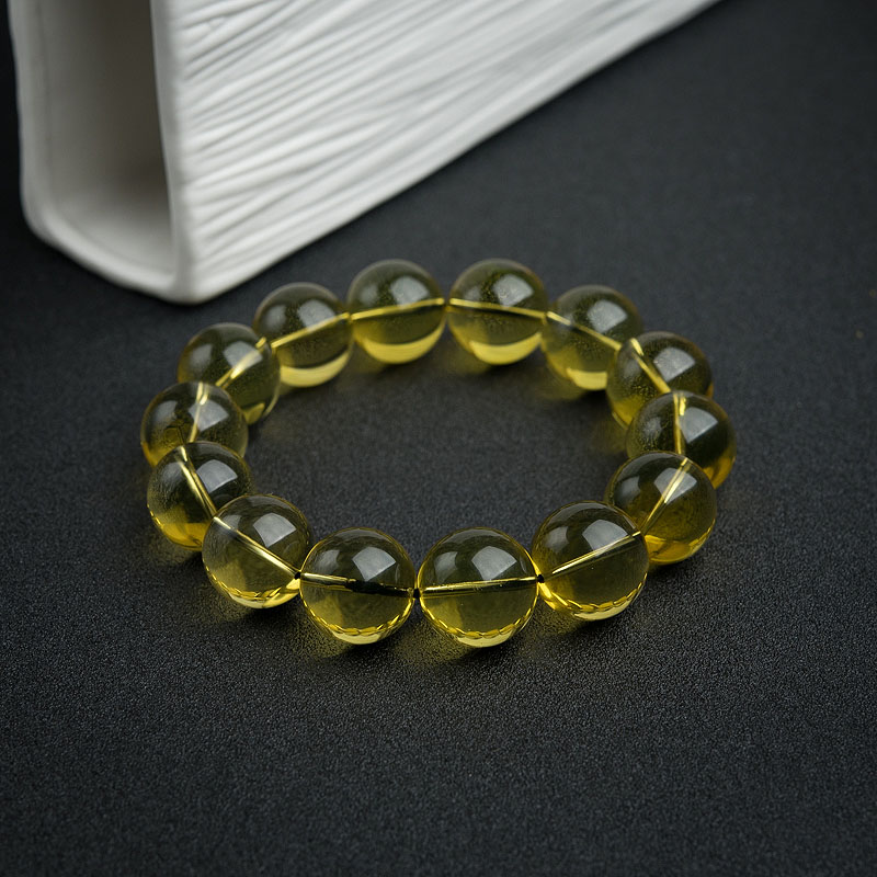 16.5mm天然蓝珀手串-红掌柜