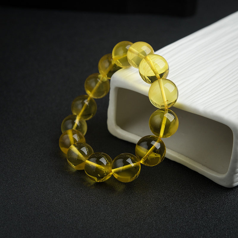 鸡油黄金绞蜜手串-红掌柜