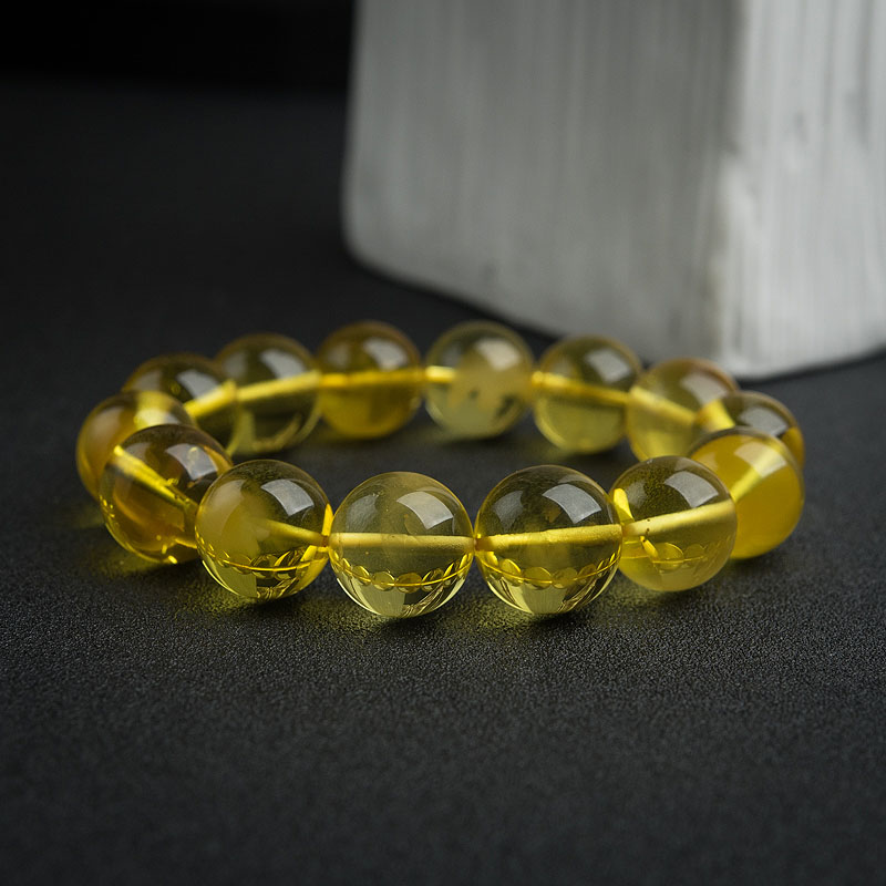 15mm天然金绞蜜手串-红掌柜