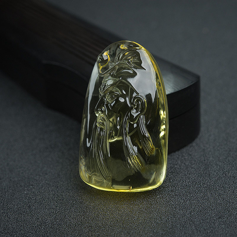 金珀吊坠-红掌柜