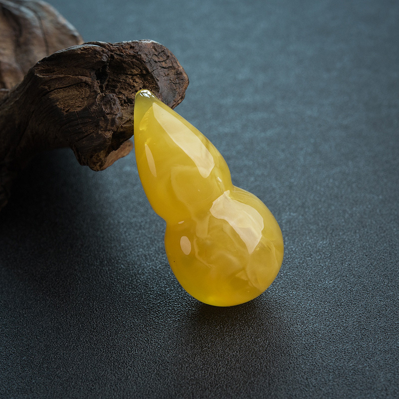 波罗的海天然鸡油黄蜜蜡-红掌柜