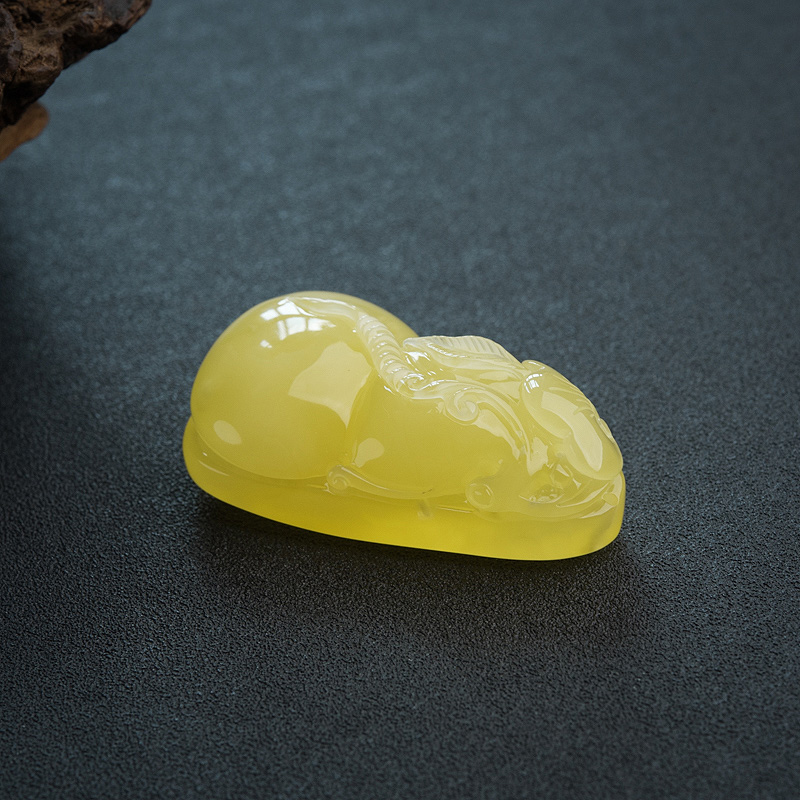 波罗的海蜜蜡吊坠-红掌柜