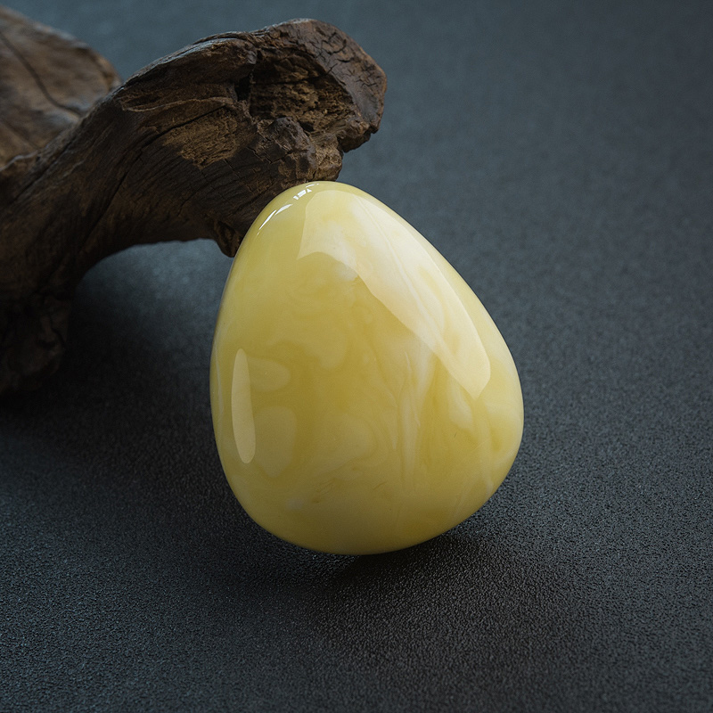 蜜蜡随形吊坠-红掌柜