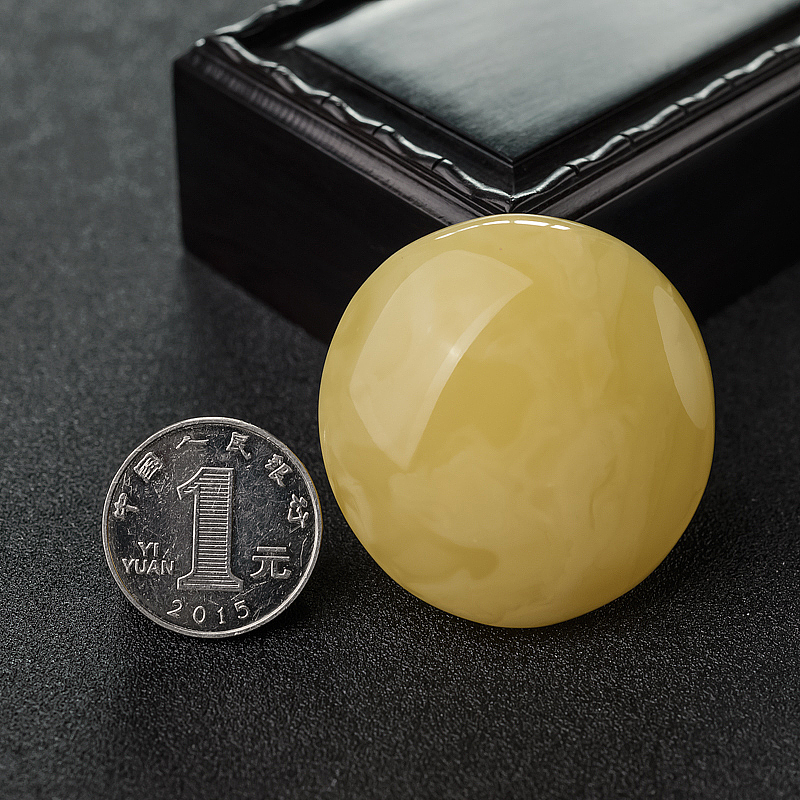 天然蜜蜡吊坠-红掌柜