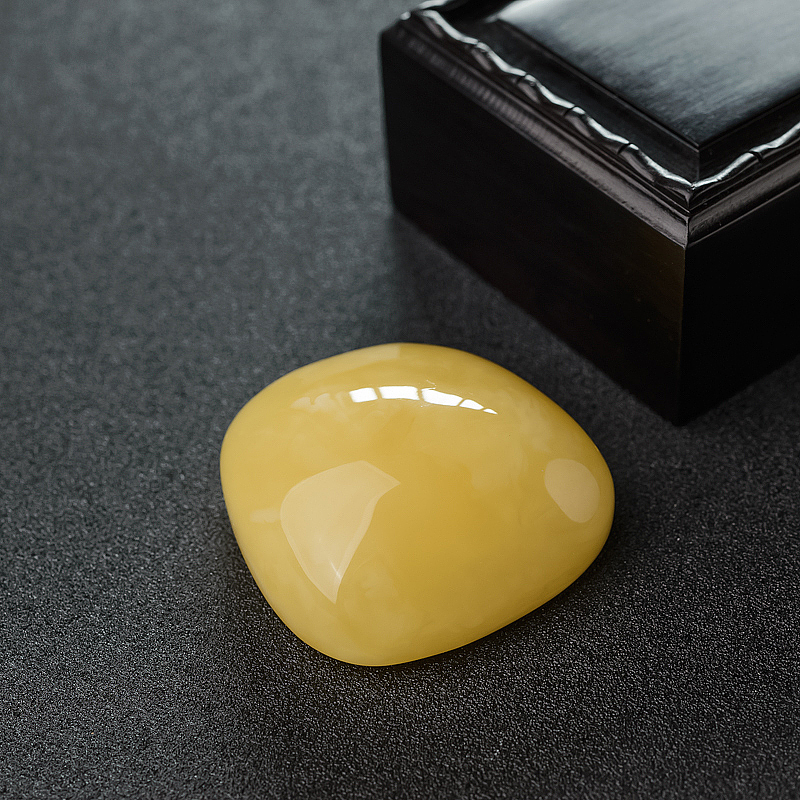 天然蜜蜡随形吊坠-红掌柜