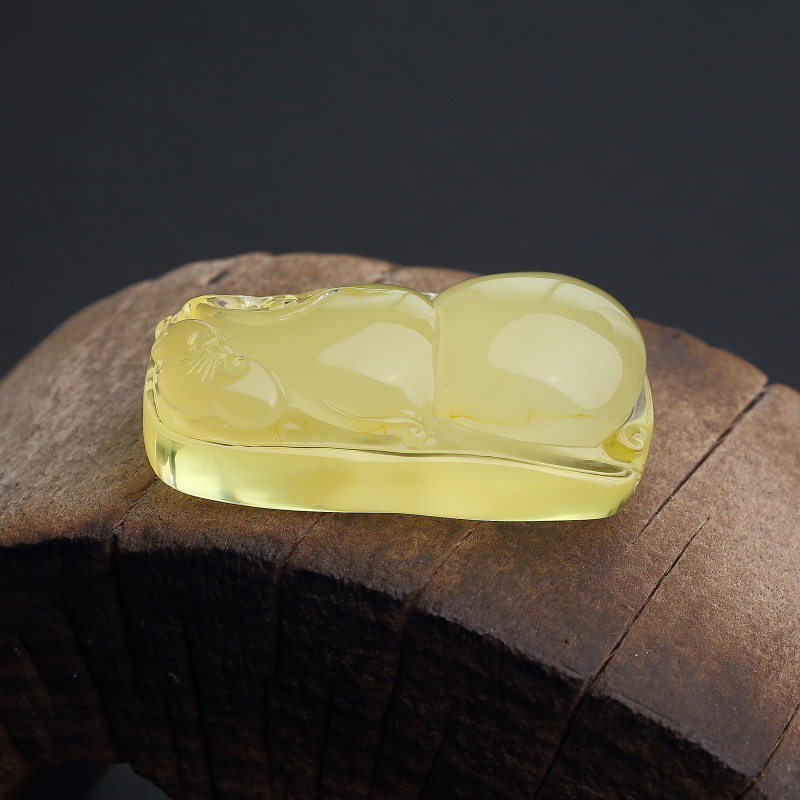 天然蜜蜡葫芦吊坠-红掌柜