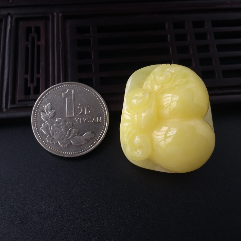 满黄蜜蜡葫芦-红掌柜