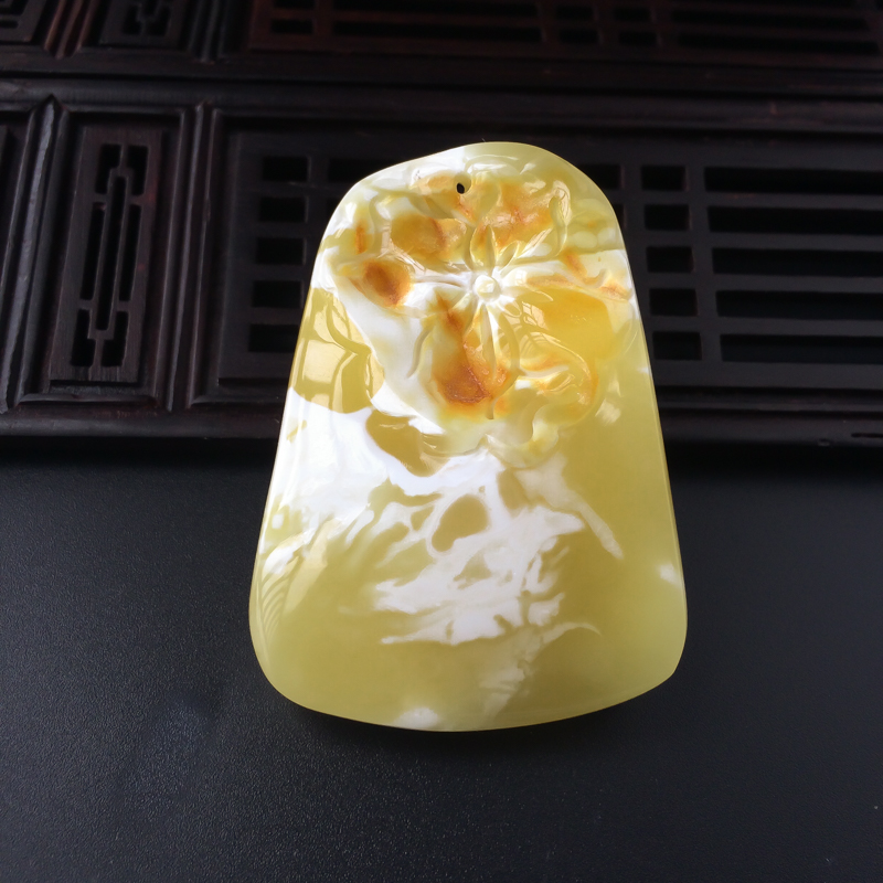 波罗的海天然白花蜜吊坠 - 红掌柜