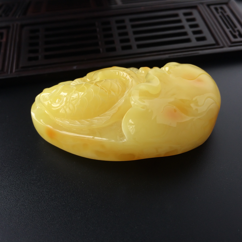 波罗的海蜜蜡吊坠 - 红掌柜