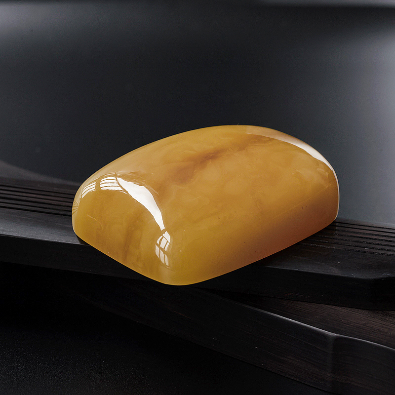 波罗的海天然蜜蜡无事牌 - 红掌柜