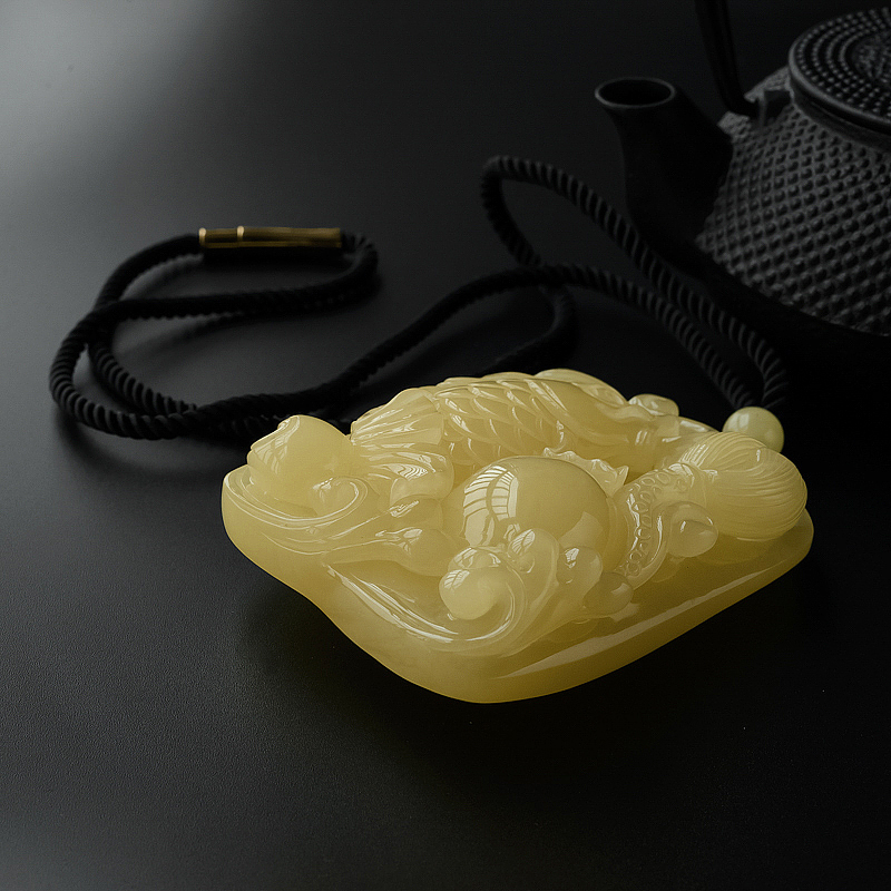 波罗的海蜜蜡吊坠 - 红掌柜