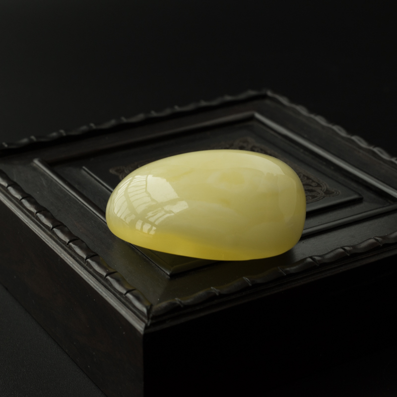 波罗的海天然白花蜜蜡吊坠-红掌柜